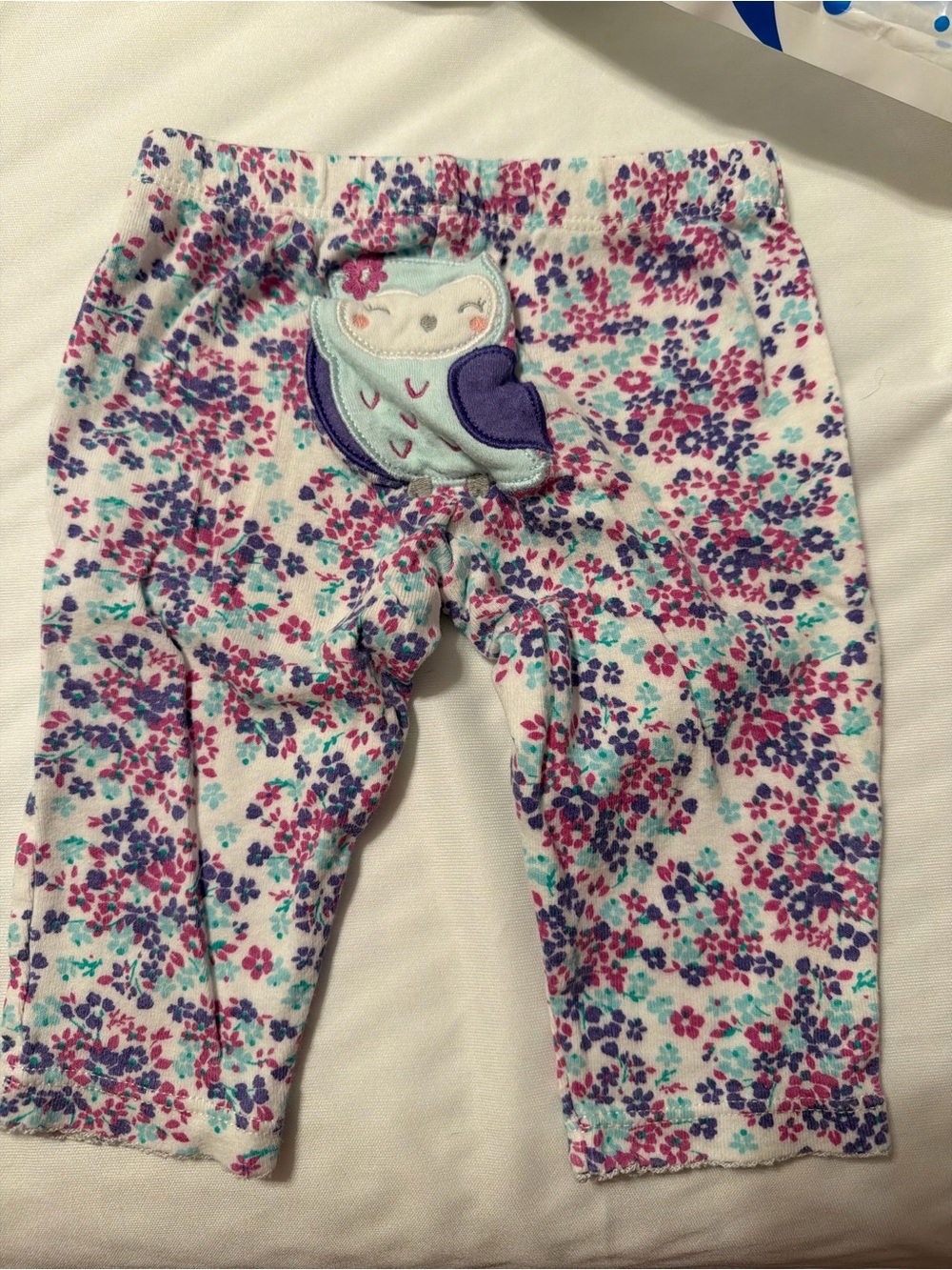 Two pairs of baby leggings